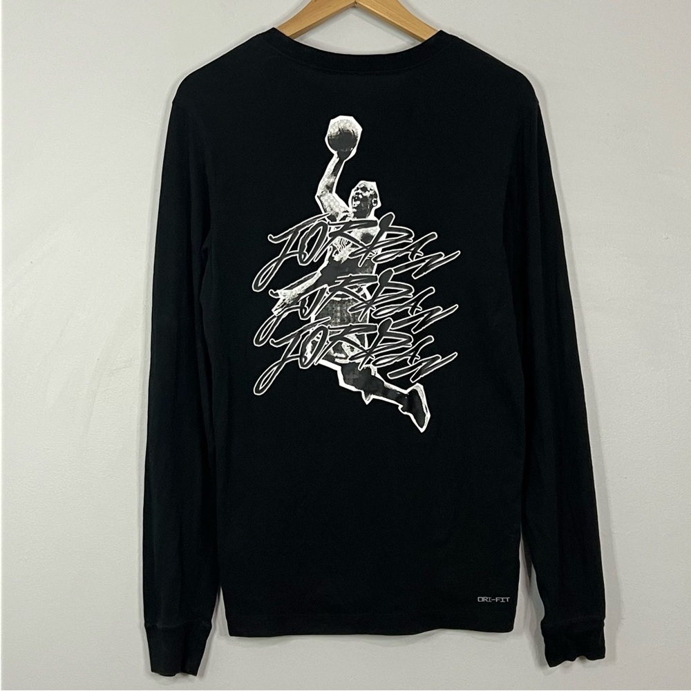 Jordan Air Black DF GFX Michael Graphic Tee S - Picture 6 of 8